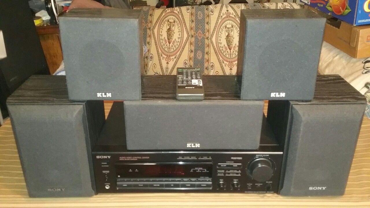 Sony STR-D665 Receiver Amplifier 5.1 Surround Sound System