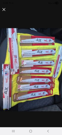 100 Milwaukee Sawzall Blades Para Madera