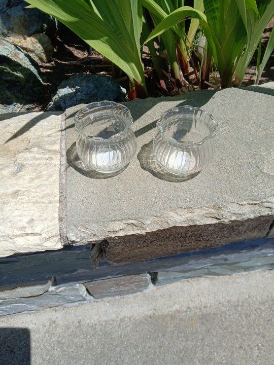 FREE Assorted Glass Tea Light Holders + Lights