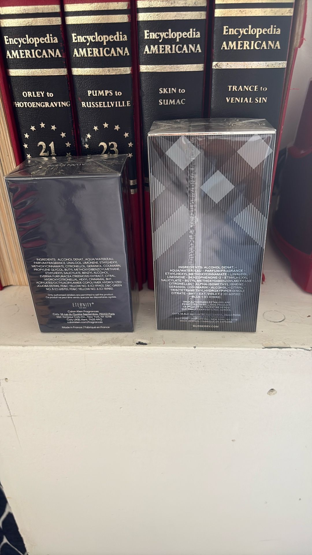 $50/ ea Calvin Klein Eternity 3.3FLOZ & Burberry Brit For Him 3.3FLOZ