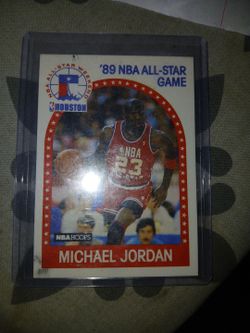 1989 NBA Micheal Jordan,  properties inc .the official NBA basketball card