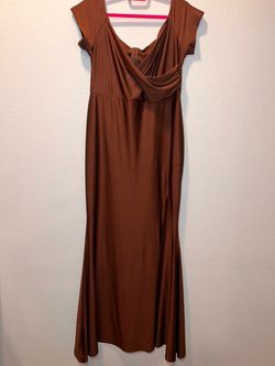Brown Cocktail dress