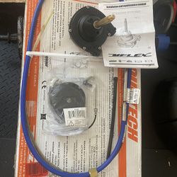 Four tech 8 Ft Boat Steering System With Cable  New In Box