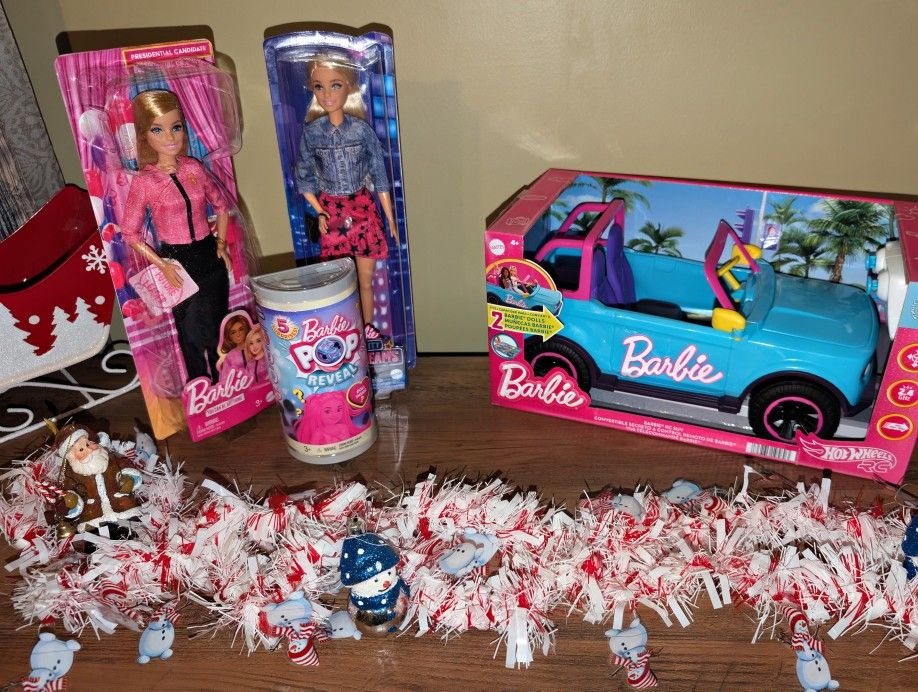 π²π Best Gifts π π 3 Barbie Dolls and Hot Wheels SUV (R/C)π