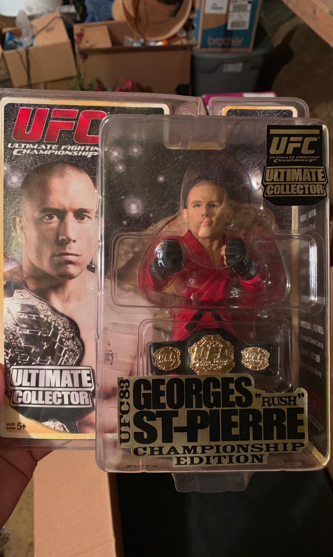 UFC george st Pierre action figure