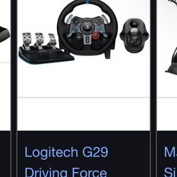 Logitech G29 Racing Sim 
