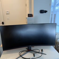 AOC CU34G2X 34" Curved Frameless Immersive Gaming Monitor