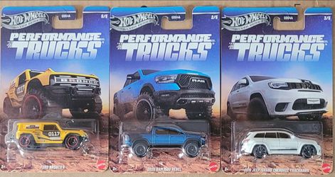 New 2026 Hot Wheels Performance Trucks