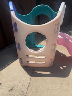 Kids Plastic Climber Slide Play Set