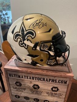 Drew Brees Signed New Orleans Saints Riddell SpeedFlex Full Size Helmet NFL HOF Autograph COA