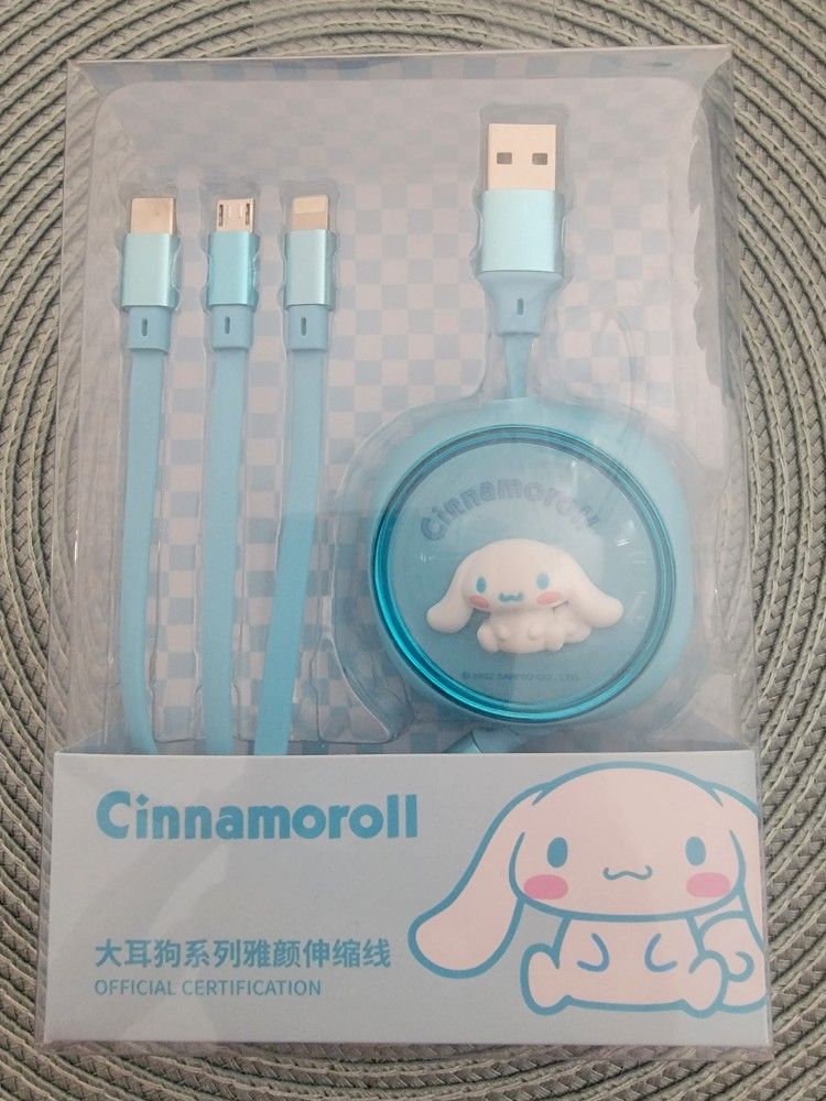 Sanrio Cinnamaroll USB Phone Charger