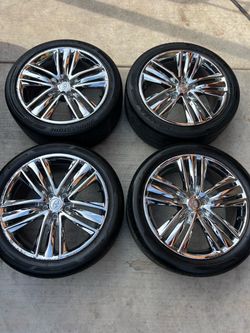 Set of Infiniti 19in wheels 5x114.3 (5x4.5) Tires 255/40r19 Fit Q50 G37 Q60 Nissan maxima 370z etc
