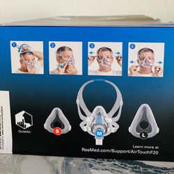 ResMed AirFit F20 Full Face Mask | Starter Pack (S/M/L)