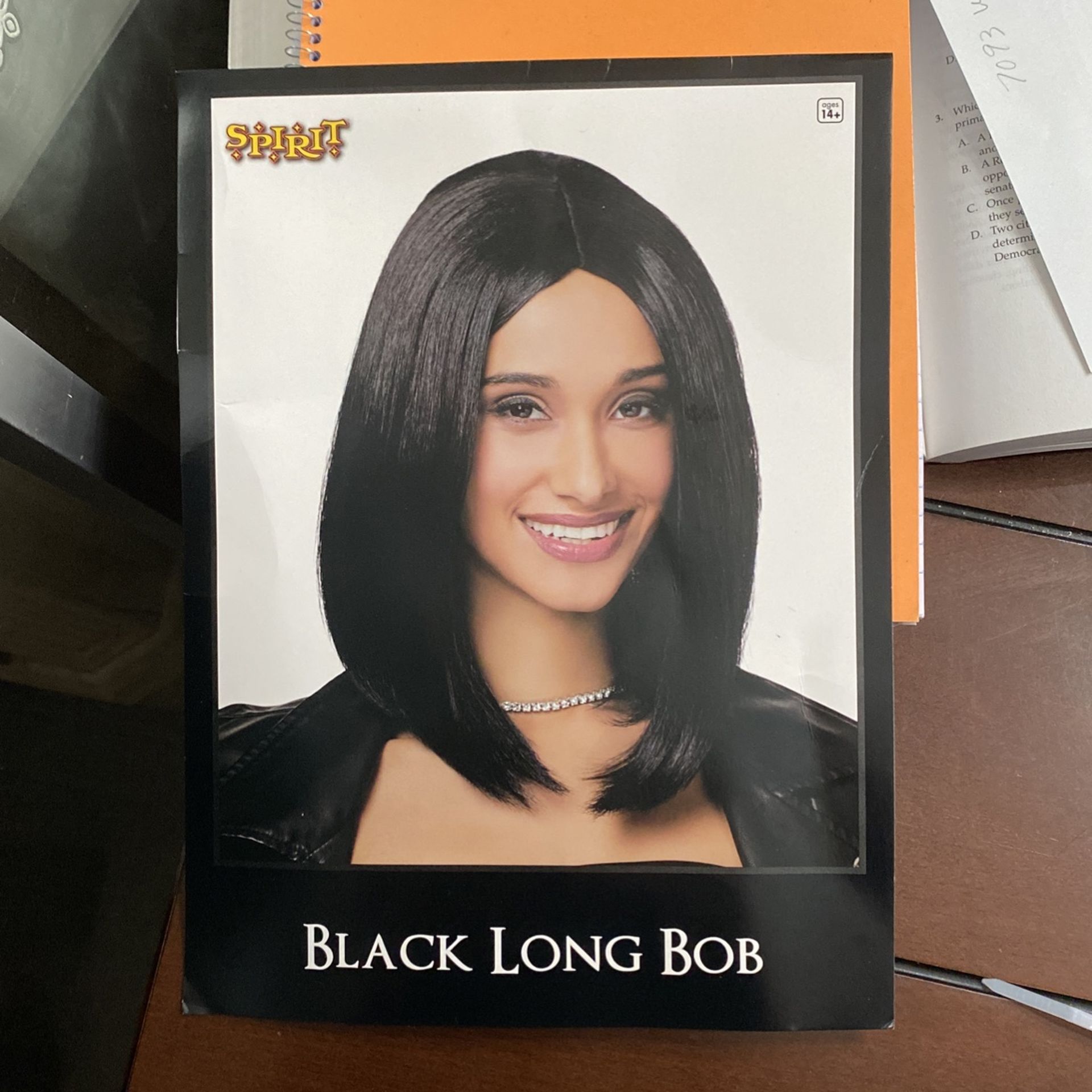 Black Long Bob