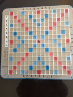 Scrabble table does not include tile Letters