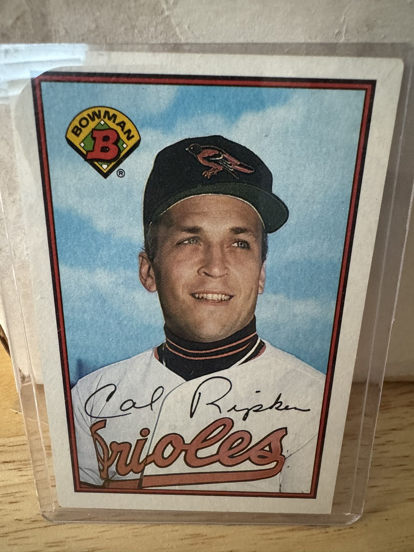 1989 Bowman Card # 9 CAL RIPKEN JR BALTIMORE ORIOLES