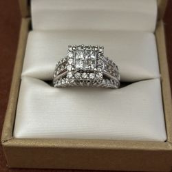 2k Diamond Engagement/Wedding Ring