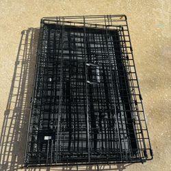 Dog Create With Two Door Perfect For Medium Or Small Dog