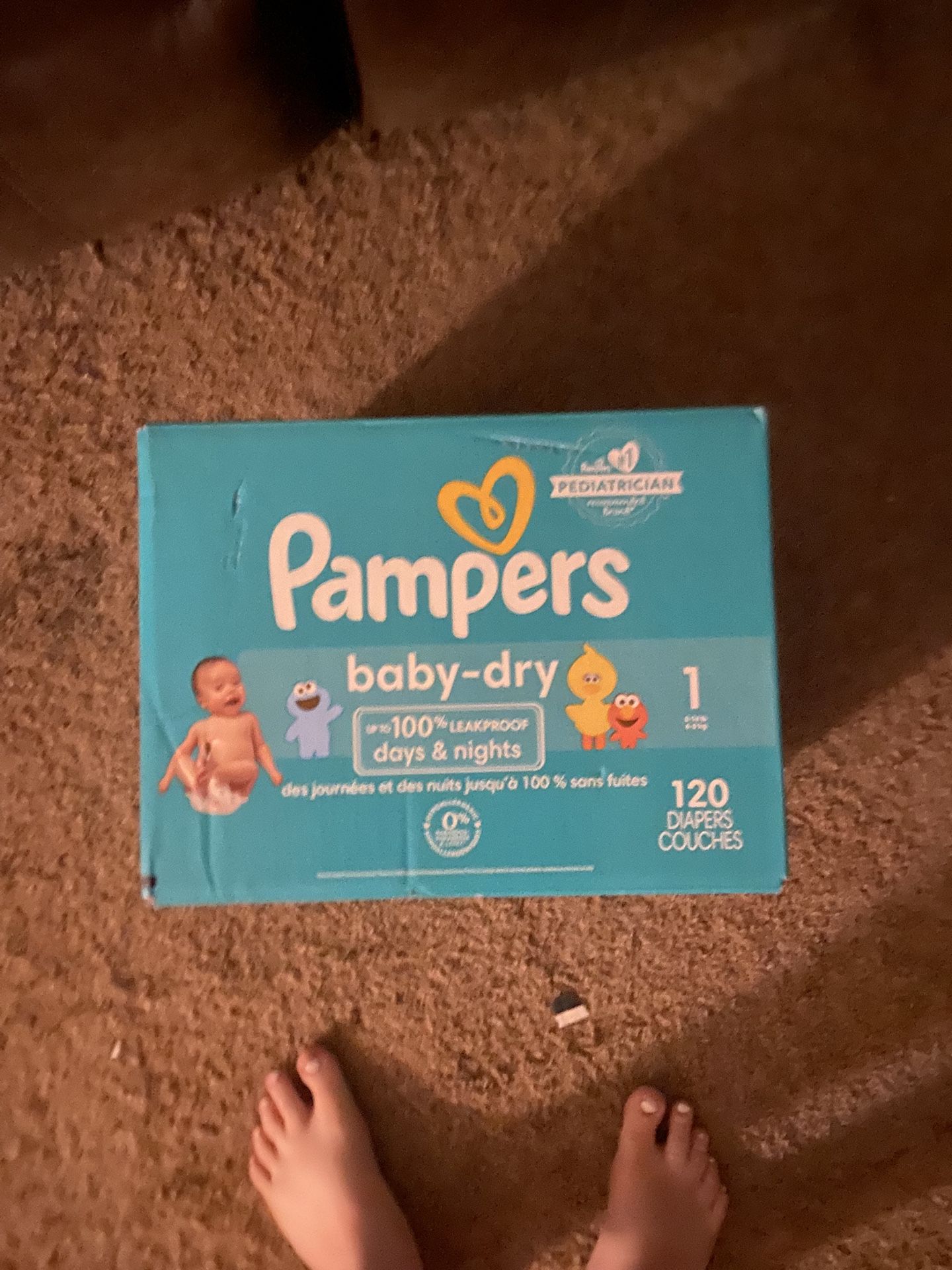 Pampers Size 1 Diapers