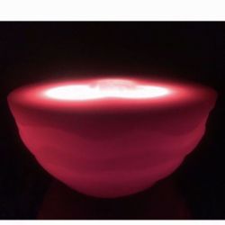 Large 3 Wicks Pink Unscented Candle