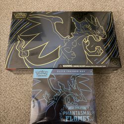 Pokémon Sealed Bundle – Phantasmal Flames ETB + Mega Charizard UPC
