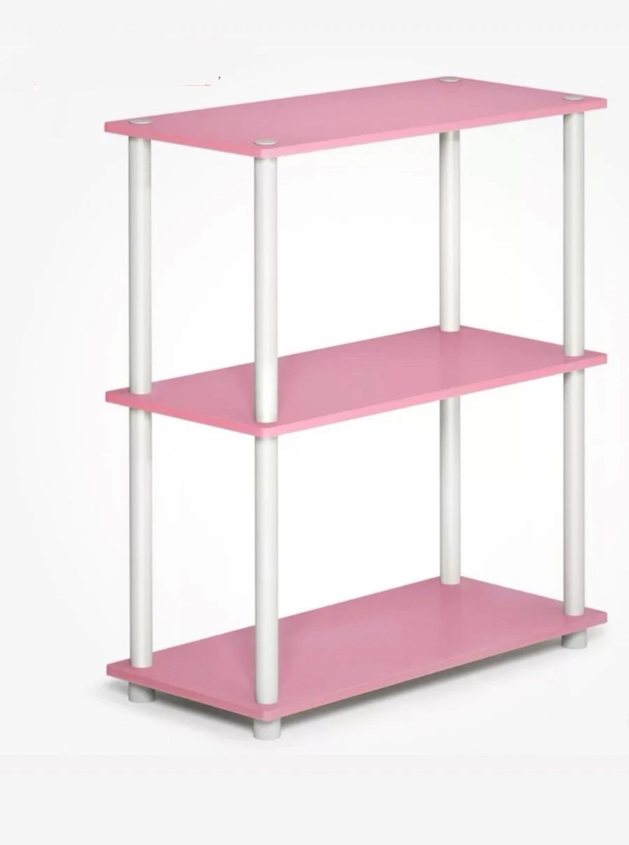 Pink Multipurpose Shelf Display Rack
