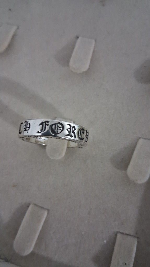 Chrome Hearts 6mm Forever Spacer Ring - Size 10