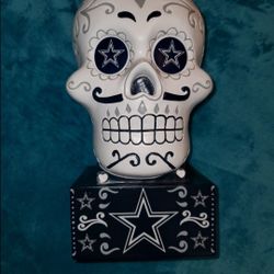 Cowboys Sugar Skull Statue - The Locker Room of Downey