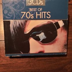 Best of 70's Hits - 3 CD's.  36 Light Rock/Pop Songs.