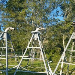 Quad Stands From A Center Pivot