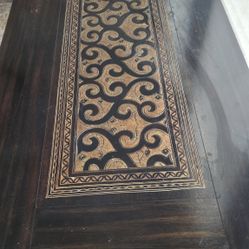 Antique Dinning  Table With 6 Chairs Table 
