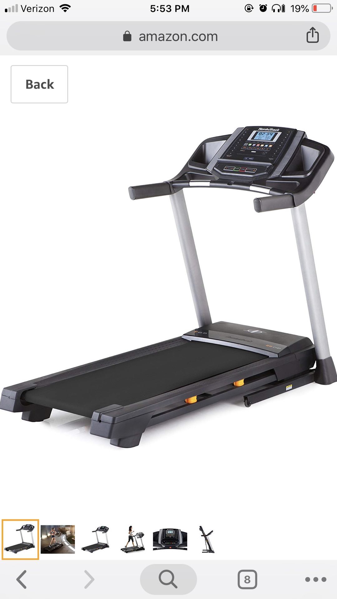 Treadmill: Healthrider softstrider L700i