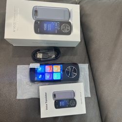 125 Instant Two-Way Language Translator Device with Bluetooth