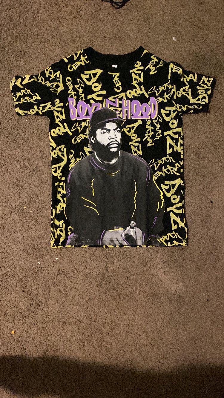 Bold & Classic: Ice Cube Graphic Tee – Black/Yellow