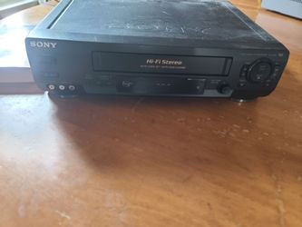 SONY VCR - No Remote