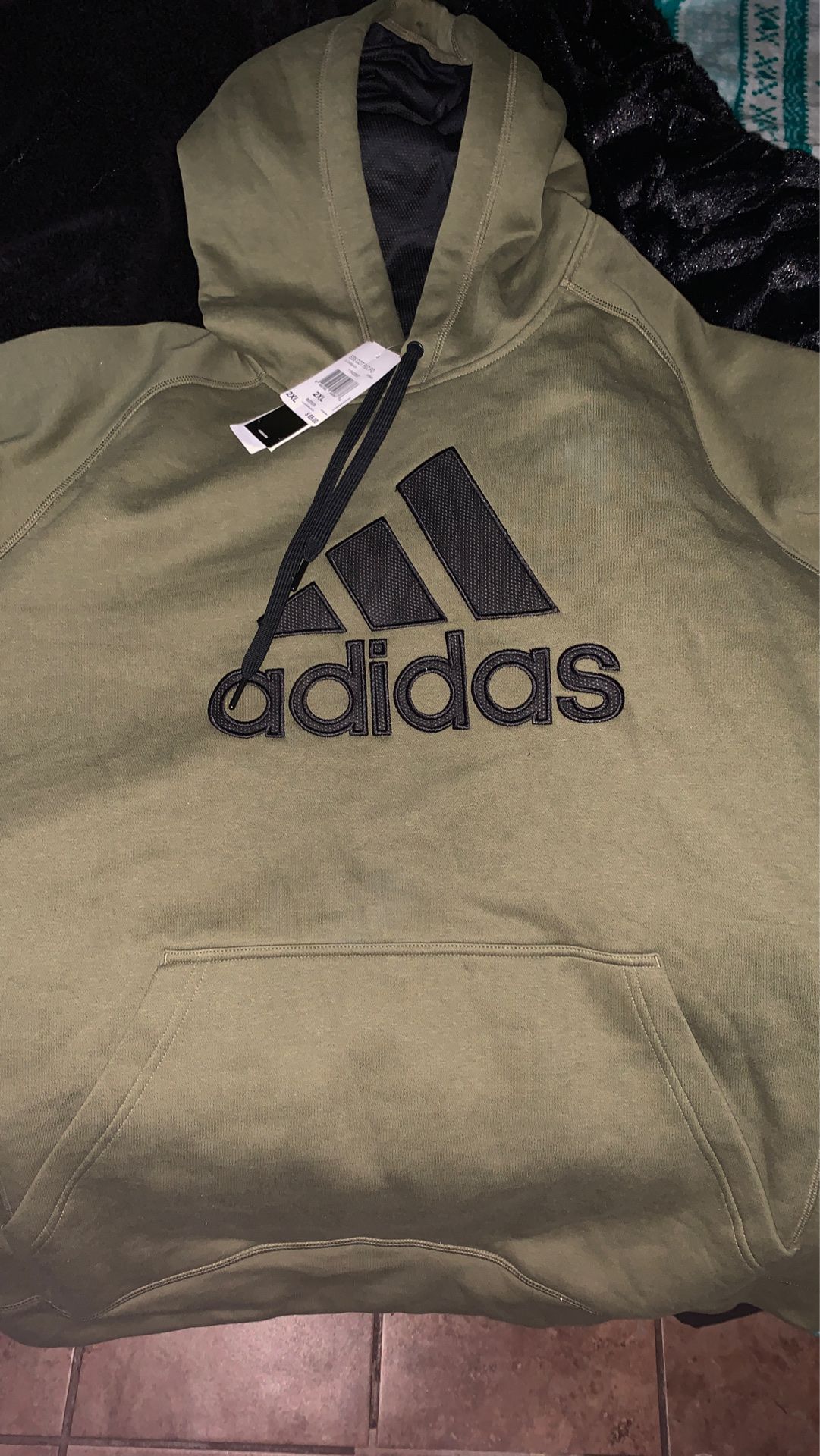 Brand new adidas hoodie 2XL
