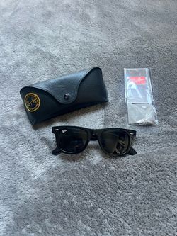 Ray Ban Sunglasses - Black - Good Condition