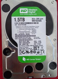 Western Digital Hard Disk Drives (8tb, 4tb, 1.5tb)