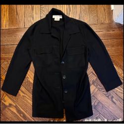 Jones New York Vintage Women's Black Suit Jacket, Petite Size 8
