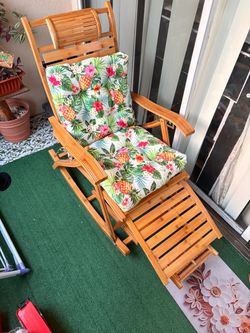 Brand new rocking chair with foot massage and recline