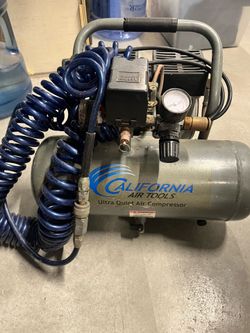 California Air Tools Ultra Quiet 1-Gallon Air Compressor (1P1060S)