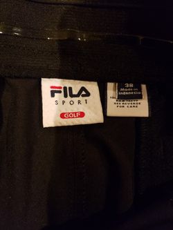 Fila Sport Golf Shorts - Size 38 - New