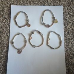 Bracelets And 2 Necklaces
