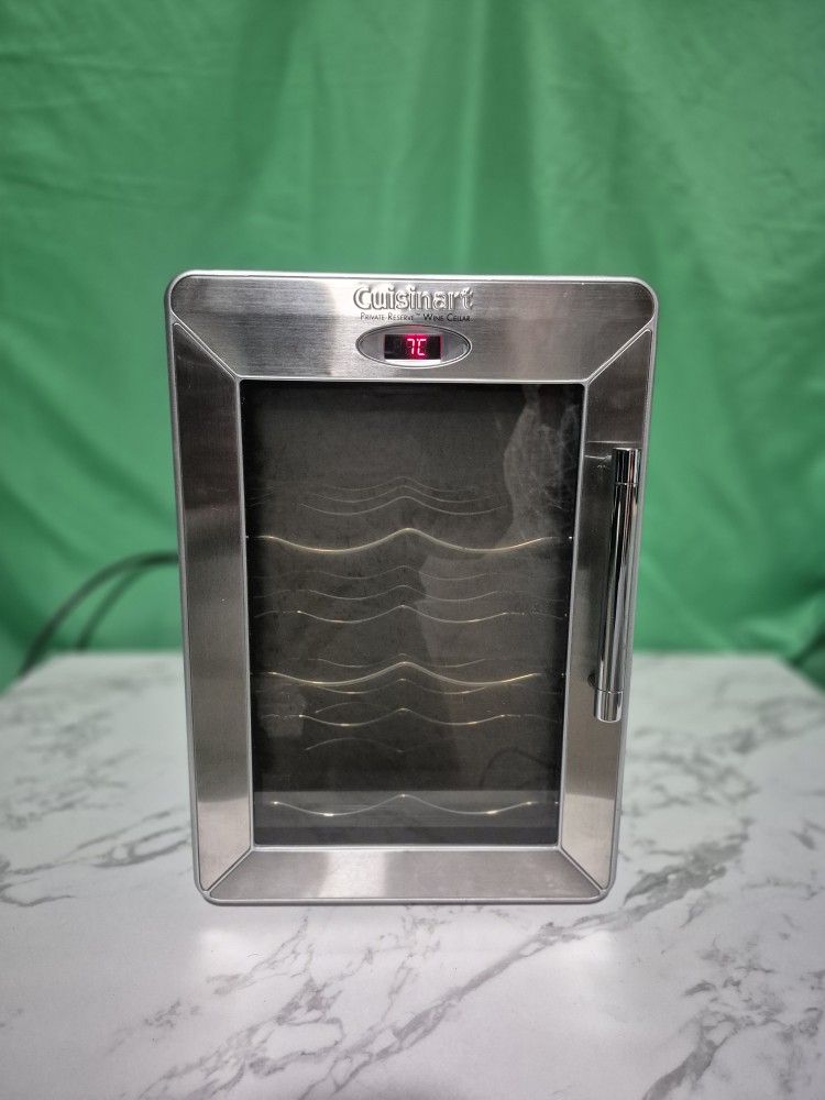 Cuisinart Private Reserve Wine Cellar - 6 Bottle Capacity - Tested & Working