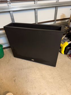 Black Plastic Planter