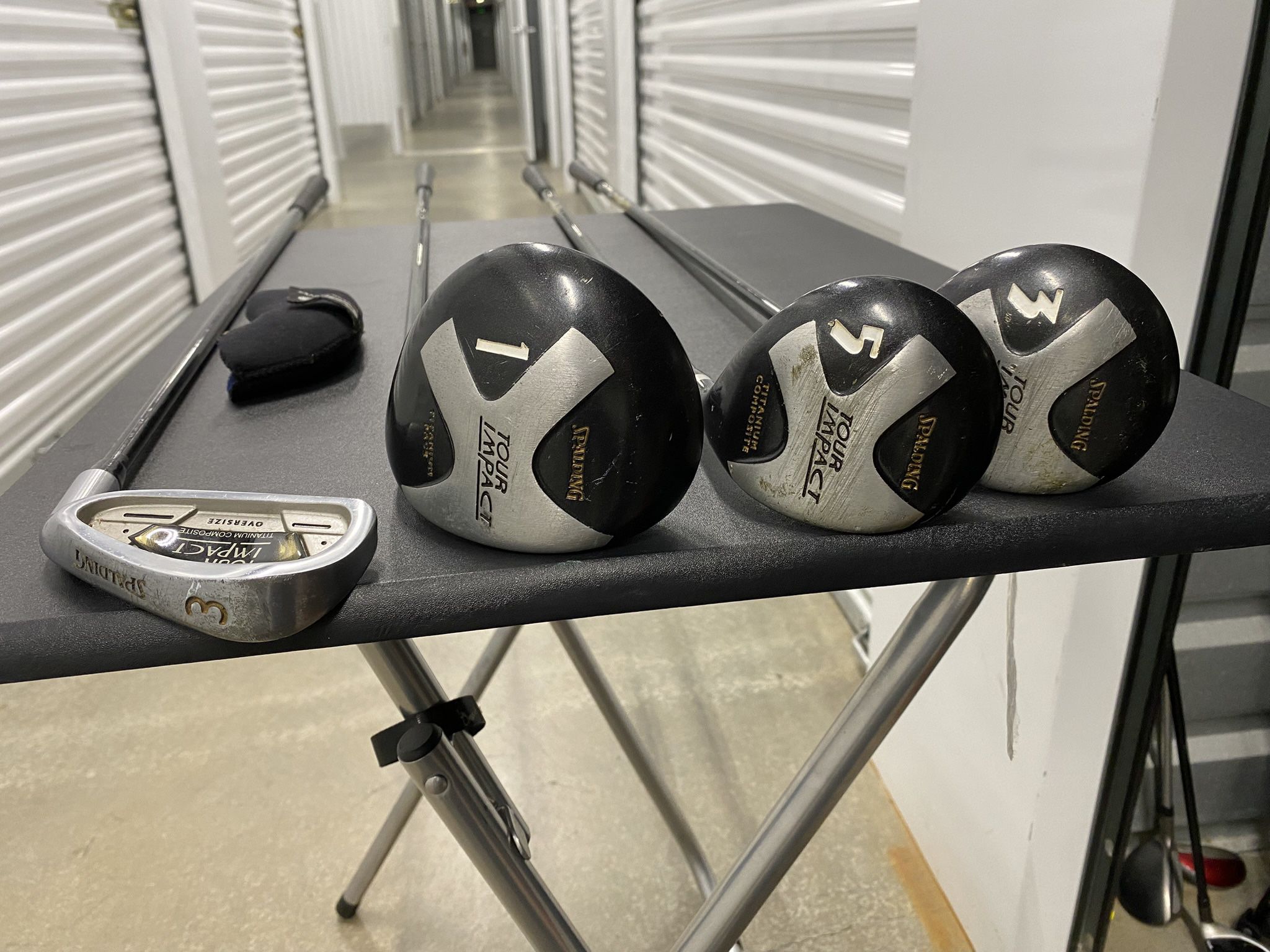 Spalding Tour Impact Drivers and Iron