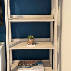Wood Ladder Shelf