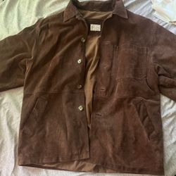 Michael Hoban Leather Coat 1980s