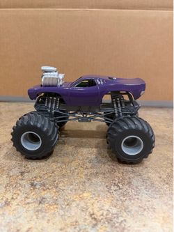 Custom monster truck dodge challenger