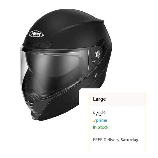 Motorcycle Full Face Helmet Large